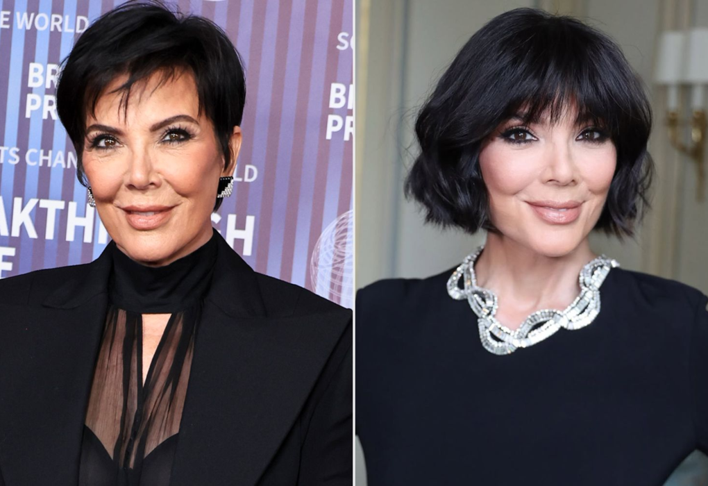 kris jenner new face