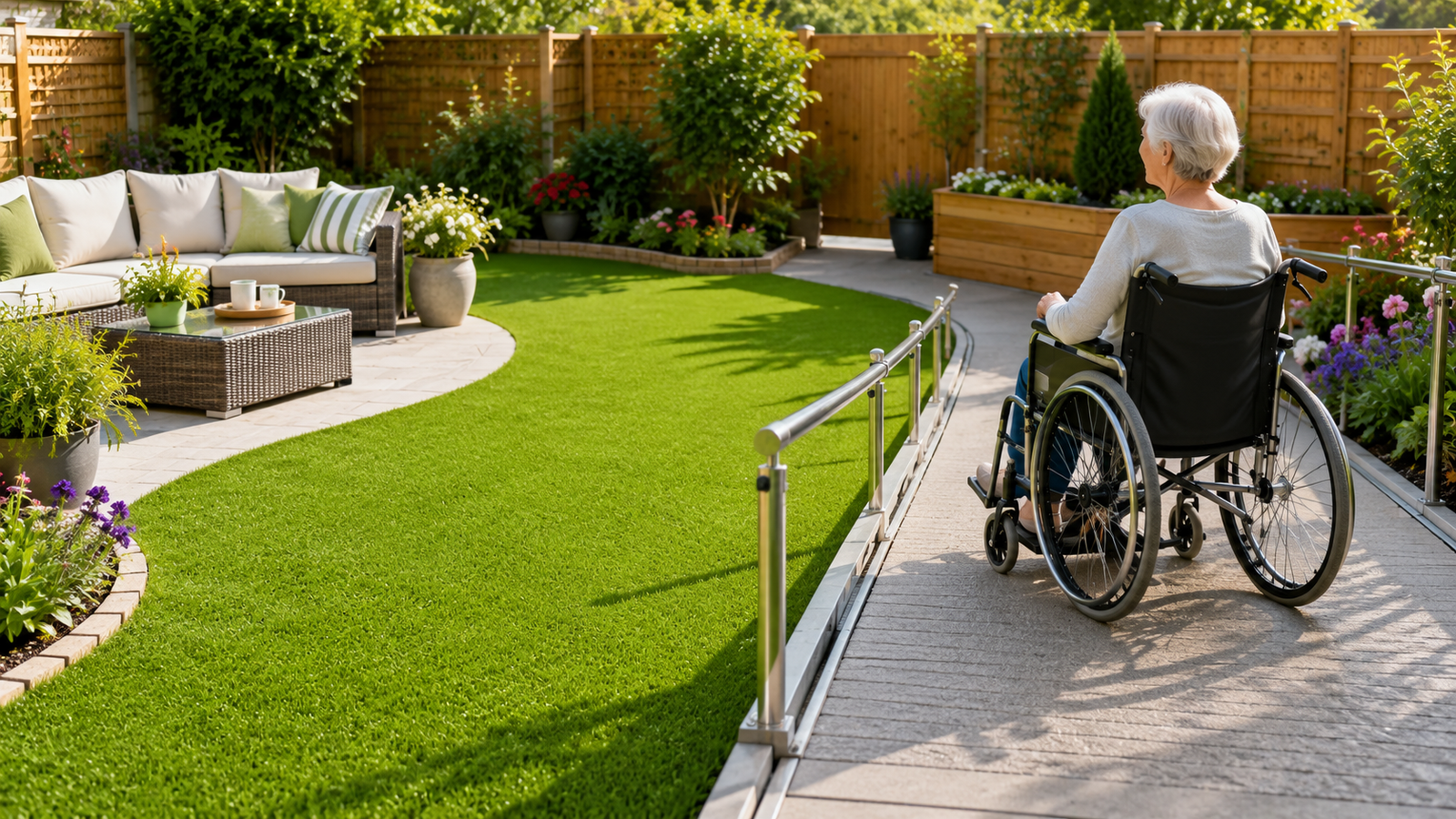 How Artificial Grass Can Create a More Accessible Garden