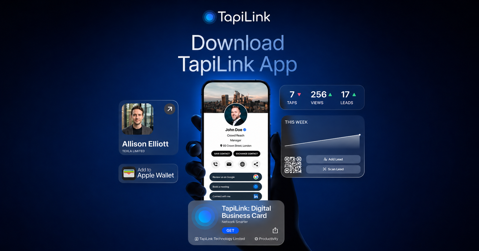 TapiLink Brings Digital Business Cards and AI Lead Capture Into One App